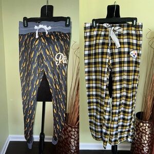 2 Pairs of Pittsburgh Steelers PJ/Lounge Pants!